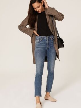 Citizens Of Humanity Medium Blue Ankle Skinny Jeans